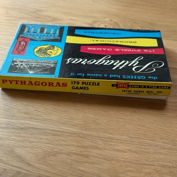 Vintage Pythagoras A Game of 179 Puzzles, Tangram, Tryne No. 125, Copyright 1961 - Picture 4 of 13